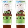 Mamaearth coco face wash & scrub