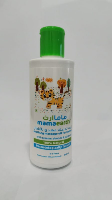 Mamaearth Soothing Massage Oil for Babies