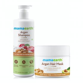 Mamaearth Argan Shampoo & Argan Hair Mask Combo offer 