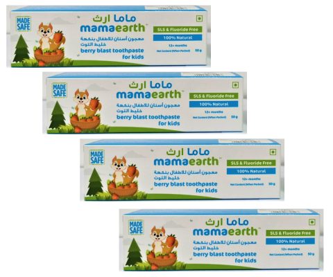 Mamaearth Natural Berry Blast Toothpaste for Kids