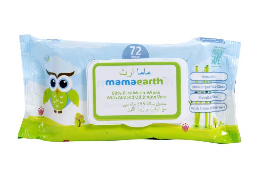Mamaearth Organic Bamboo Based Baby Wipes 72 Pieces
