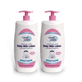 Cool & Cool Baby Milk Lotion 500ml Twin Pack
