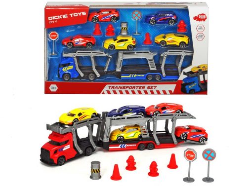 dickie-city-transporter-tow-truck-toy-set
