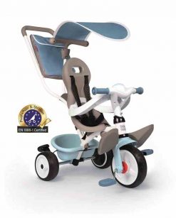 smoby-baby-balade-plus-tricycle-for-2-year-old-blue