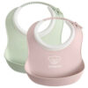 babybjorn-baby-bibs-2pcs-set-green-powder-pink