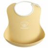 babybjorn-best-bibs-for-babies-eating-solids-powder-yellow