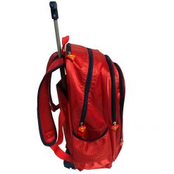 Red Superman Trolley Bag