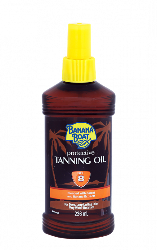 Banana Boat Protective Tanning Oil SPF 8