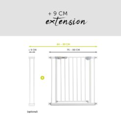 hauck-close-n-stop-baby-safety-gates-9cm-extension-white