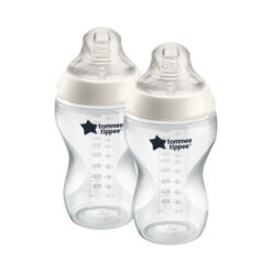tommee-tippee-baby-bottles-medium-flow-teat-340ml-pack-of-2-clear