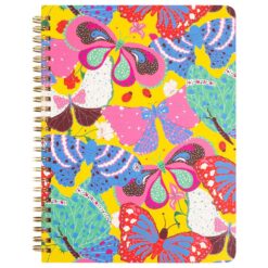 ban-do-rough-draft-mini-notebook-berry-butterfly-yellow