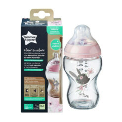 tommee-tippee-anti-colic-feeding-baby-bottle-slow-flow-250ml-pink