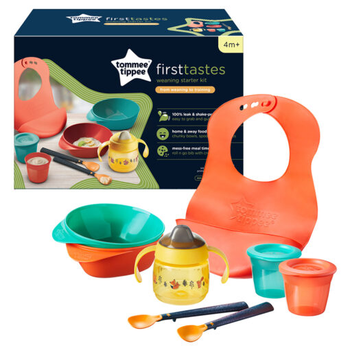 tommee-tippee-weaning-starter-kit-with-toddler-feeding-bowls-and-spoons