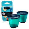 tommee-tippee-pop-up-weaning-pots-2x-60ml-baby-food-containers-with-soft-push-up-bases-freezer-safe-4m