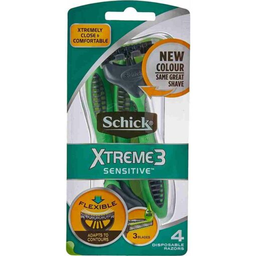 schick-xtreme3-sensitive-4-disposable-razors