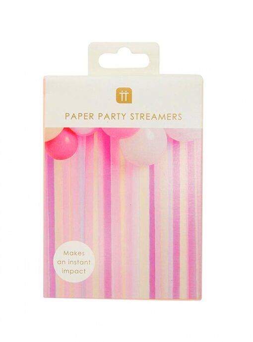 talking-tables-rose-paper-streamers-mixed-colours-7-pack
