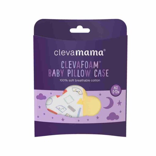 clevafoam-baby-cotton-pillow-case-grey-yellow