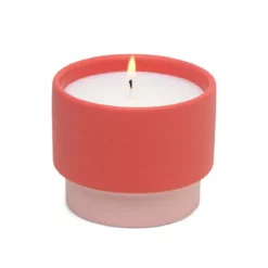 paddywax-color-block-6oz-coral-ceramic-sparkling-grapefruit-candle