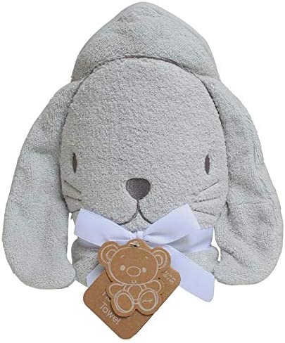 playgro-home-hooded-towel-bunny-grey