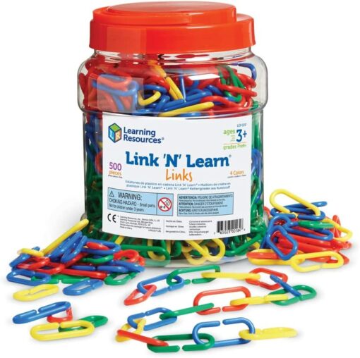 learning-resources-link-n-learn-links-bucket-of-500-colored-links
