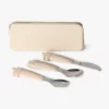 citron-silicone-cutlery-set-with-pouch-beige