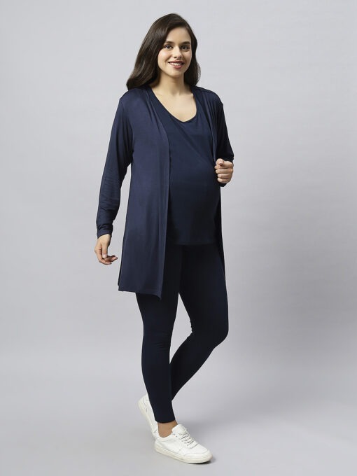 tummy-maternity-full-sleeve-long-shrug-blue