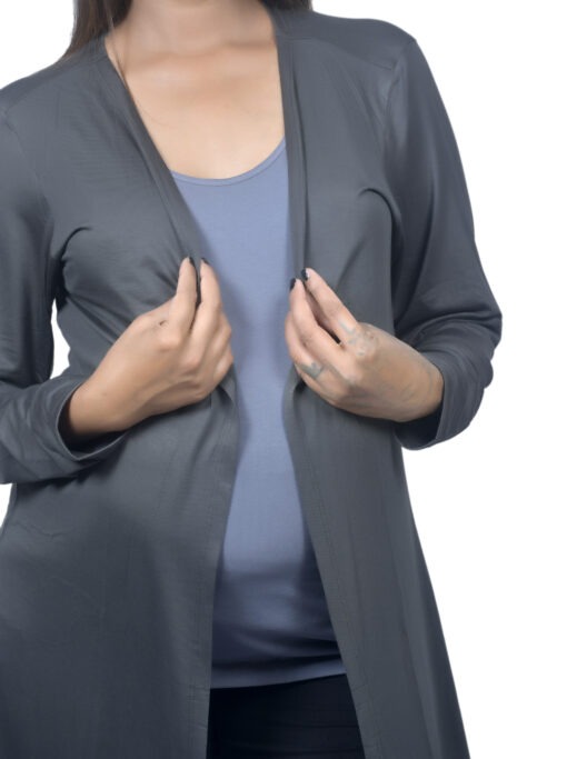 tummy-maternity-full-sleeves-long-shrug-for-women-dark-grey