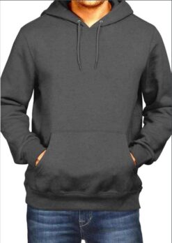 spacedout-mens-slogan-pullover-hoodie-charcoal