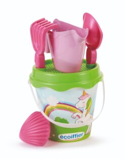 ecoiffier-beach-17-cm-unicorn-iml-bucket-with-accessories