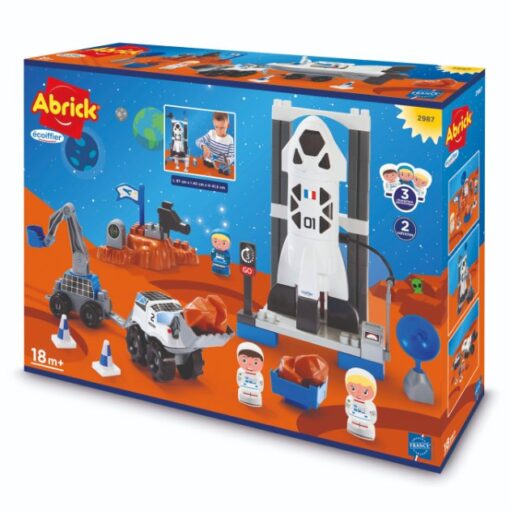 ecoiffier-abrick-space-base-toy-set