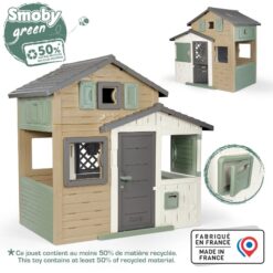 smoby-s-green-friends-house-playhouse