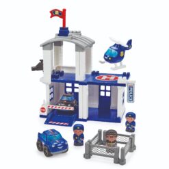ecoiffier-abrick-police-station-toy-set
